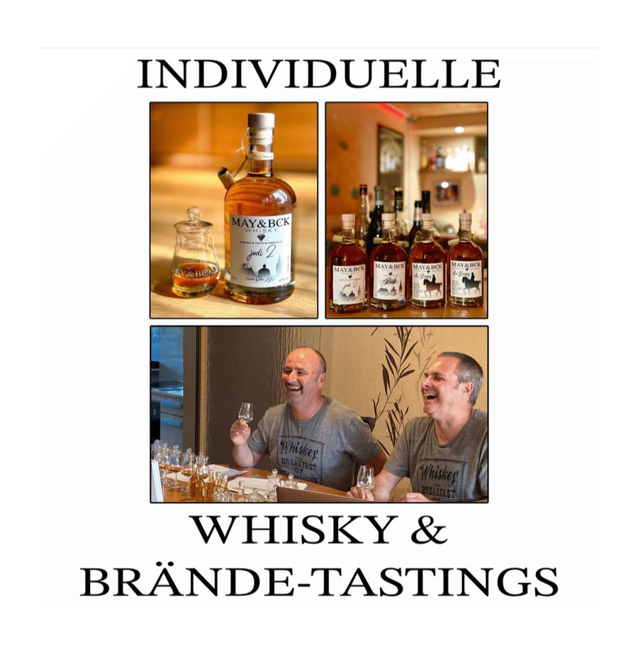 Individuelles Whisky- und Brände-Tasting